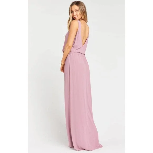 SHOW ME YOUR MUMU kendall rose pink maxi dress XS - Picture 2 of 9